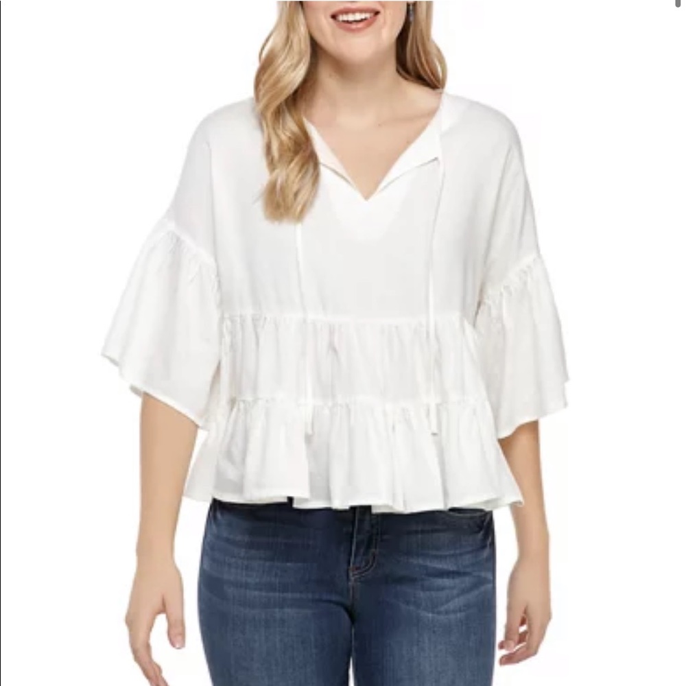 Ady P Allison Parker tiered top new with tags
